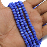6mm Cat's Eye Round Beads Blue_PNB-3192