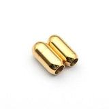 5 Pcs, Tube Shape Magnetic Clasps 17x9mm, 5mm Hole Size