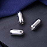 5 Pcs, Tube Shape Magnetic Clasps 17x9mm, 5mm Hole Size