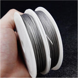10 Spools, 0.45mm Metal Beading Gear Wire For Jewellery Making