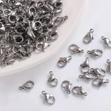 50 Pcs Steel Lobster Claw Clasps