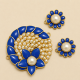 Blue Pacchi Pendant Set 57mm