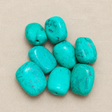 20 Pcs Turquoise Synthetic Howlite Beads