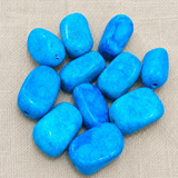 20 Pcs 20X14mm Turquoise Synthetic Howlite Beads