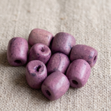 20 Pcs Purple Synthetic Howlite Beads