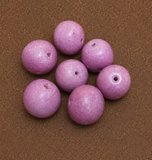 20 Pcs Purple Synthetic Howlite Beads