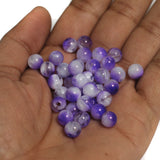 7mm Dule Tone Acrylic Round Beads_ACRB-892