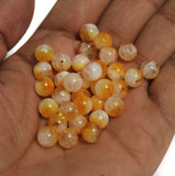 7mm Dule Tone Acrylic Round Beads_ACRB-893