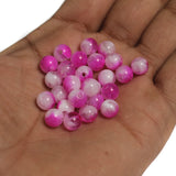 7mm Dule Tone Acrylic Round Beads_ACRB-894
