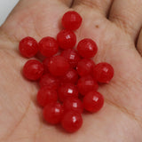 7mm Round Faceted Acrylic Beads_acrb-399