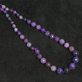 8-15mm Natural Faceted Graduation Round Agates Gemstone Beads_MGB-144