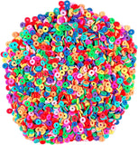 100 Gm 6mm Polymer Clay Fimo Ring Beads