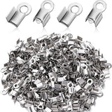 100 Pcs 5x4mm, Steel Cord Ends
