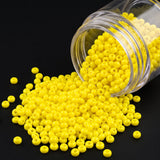 50gm 6/0 Preciosa Opaque Lemon Yellow Seed Beads