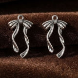 10 Pcs 27x16mm Bow Design Charms