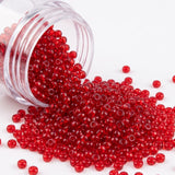 50gm 6/0 Preciosa Deep Ruby Red Seed Beads