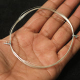 92.5 Sterling Silver 0.4mm Wire ( 5 Meters)_bnf0129