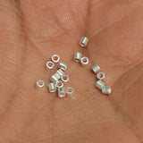 92.5 Sterling Silver 2x2mm Crimps_0063