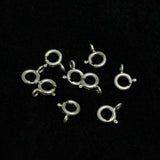 92.5 Sterling Silver 7mm Spring Ring Clasp_0104_1