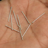 92.5 Sterling Silver Headpin with Ball_0042_1