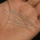 92.5 Sterling Silver Headpin with Ball_bnf0044_1