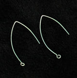 92.5 Sterling Silver Large Earwire 42x28mm_bnf0011_2