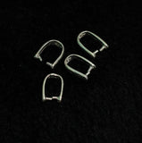 92.5 Sterling Silver Pinch Bails 6x3mm_bnf0146_1