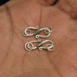 92.5 Sterling Silver S Hook 17mm_bnf0097_1