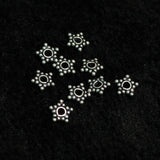 92.5 Sterling Silver Star Spacer 6mm_bnf0296_1