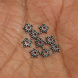 92.5 Sterling Silver Star Spacer 6mm_bnf0296