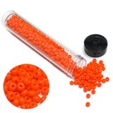 Preciosa Seed Beads Opaque Orange 93140