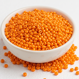 50gm 6/0 Preciosa Opaque Pumpkin Orange Seed Beads