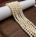 1 String 5x6mm AAA Quality Freshwater Natural Cultured Pearls