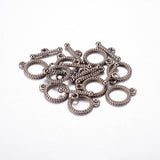 Tibetan Toggle Clasps 16x13mm