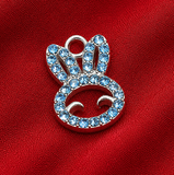 5 Pcs 17x13mm Ad Stone Charms