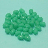 100 gm 10x7mm  Acrylic Tumble Beads