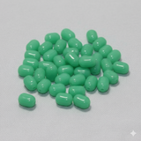 100 gm 10x7mm  Acrylic Tumble Beads