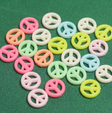 100Gm 16mm Round Acrylic Beads
