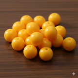 100 gm, 10mm Acrylic Round Beads