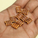 100 Gm, 12x10mm Rectangle Beads