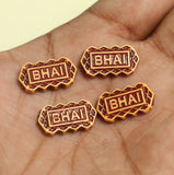 20x10mm Bhai Brown  Beads