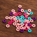 5mm Acrylic Donut Beads