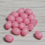 100Gm 10x8mm Acrylic Beads Oval