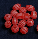 100Gm 10x8mm Acrylic Beads Oval