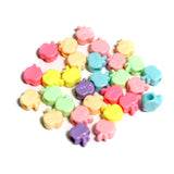 100 pcs, 12x11mm Apple Acrylic Beads Assorted Color