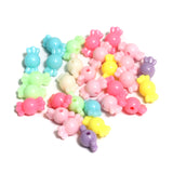 100 pcs, 16x8mm Candy Acrylic Beads Assorted Color