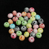 100 pcs, 10x7mm Rondelle Acrylic Beads Assorted Color
