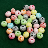 100Gm 10x7mm Rondelle Acrylic Beads Assorted Color
