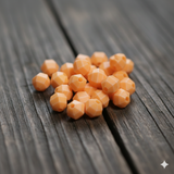 8x7mm Acrylic football Beads