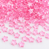 100gm 10mm Acrylic Star Beads